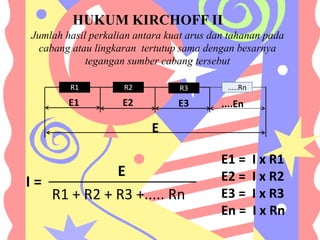 Teori_Listrik utilitas bangunan gedung pptx | PPTX