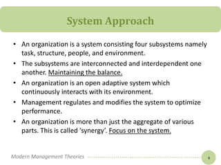 Management theory | PDF