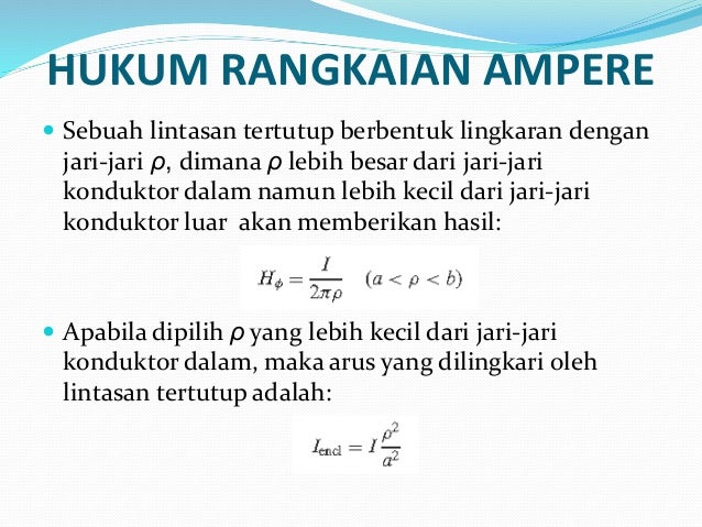 Hukum Ampere Untuk Rangkaian Listrik Hukum Ampere Untuk Rangkaian Listrik