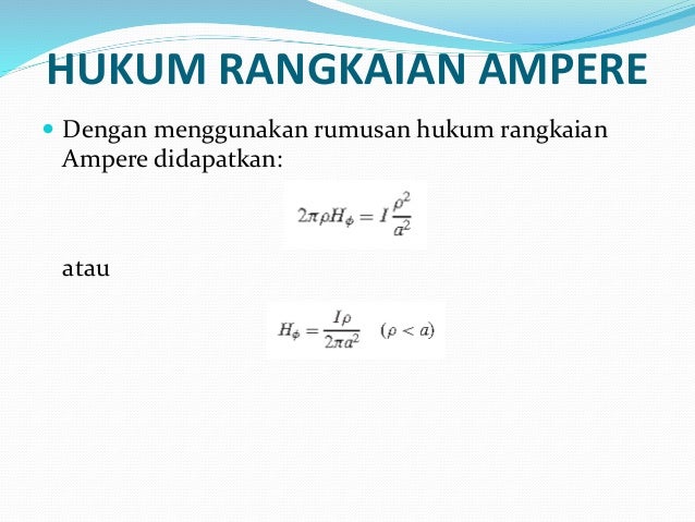 Hukum Ampere iUntuki iRangkaiani iListriki