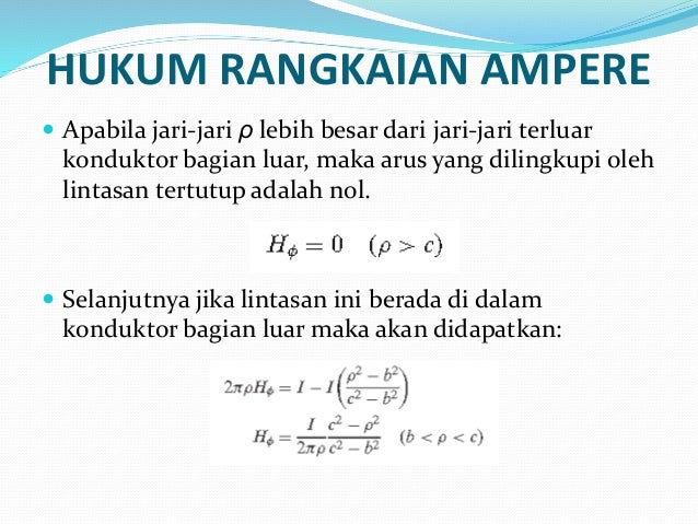 Hukum Ampere Untuk Rangkaian Listrik