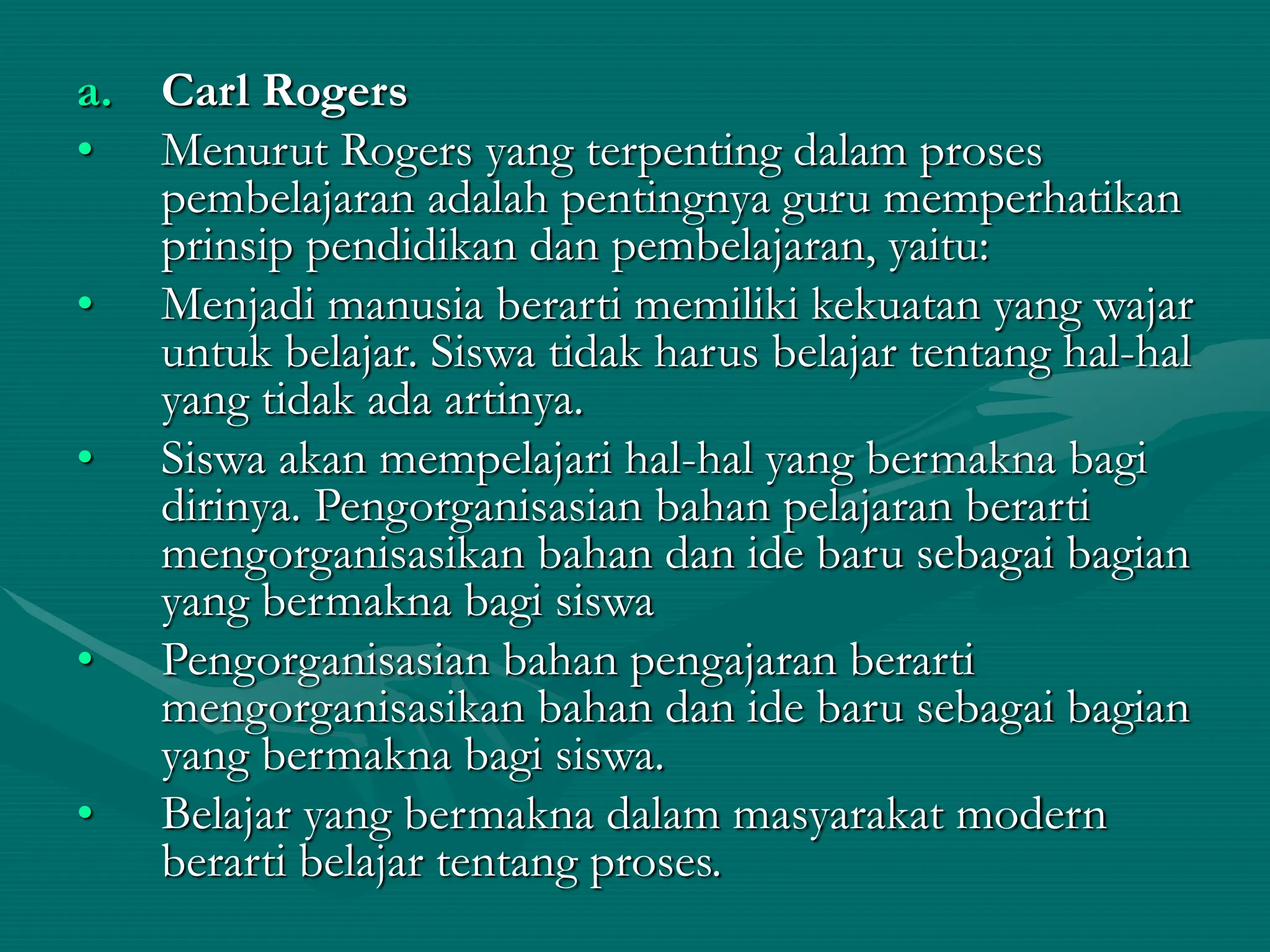 PPT TEORI PEMBELAJARAN (BELAJAR DAN MENGAJAR) | PPT
