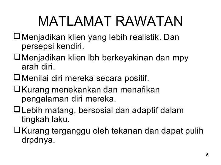 Teori pemusatan klien