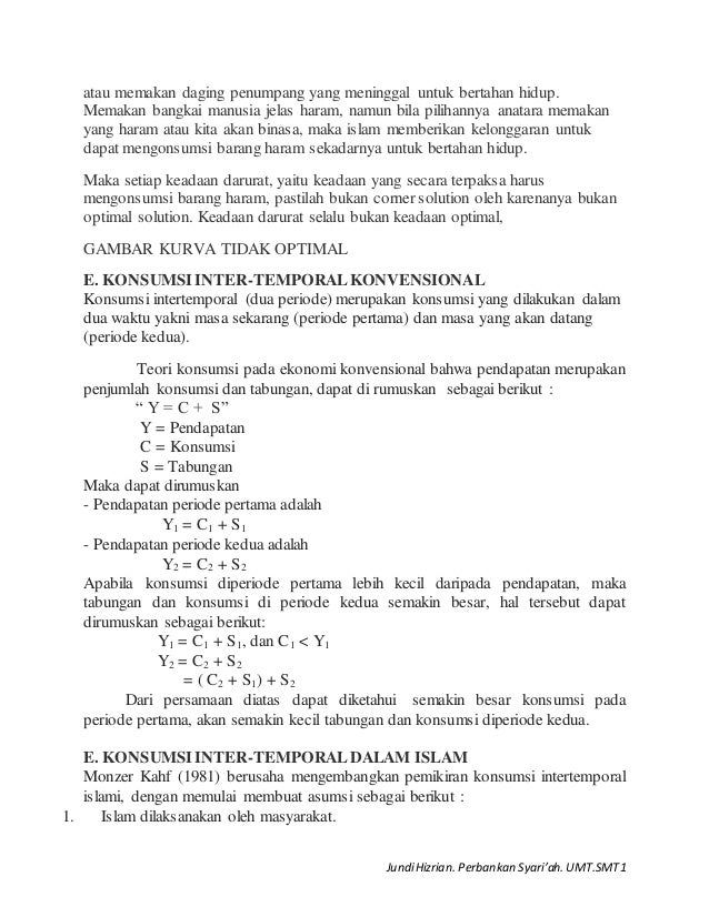 Teori Permintaan Islami