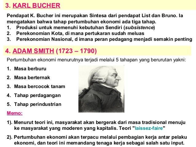 Sebutkan Tingkat Perkembangan Ekonomi Menurut Karl Bucher