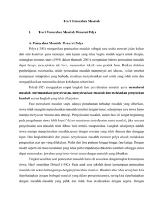 Teori polya | PDF