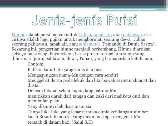 Teori puisi