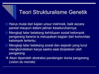 Teori Struktural Genetik.ppt