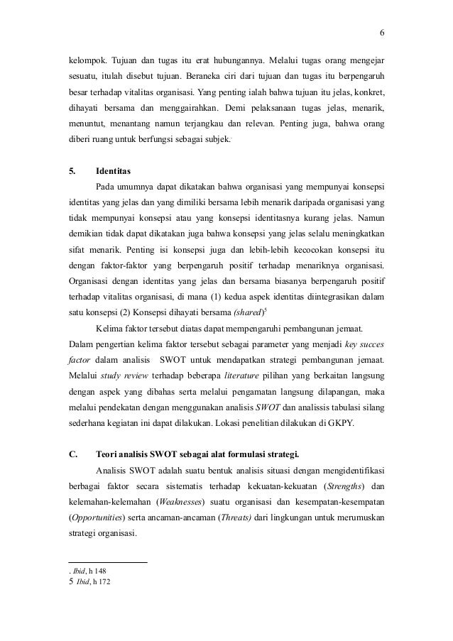 Teori Swot Strategi