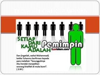 TEORI –TEORI KEPIMPINAN
 