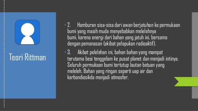 Teori Terbentuknya Planet Bumi