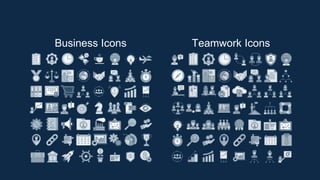 Business Icons Teamwork Icons
 