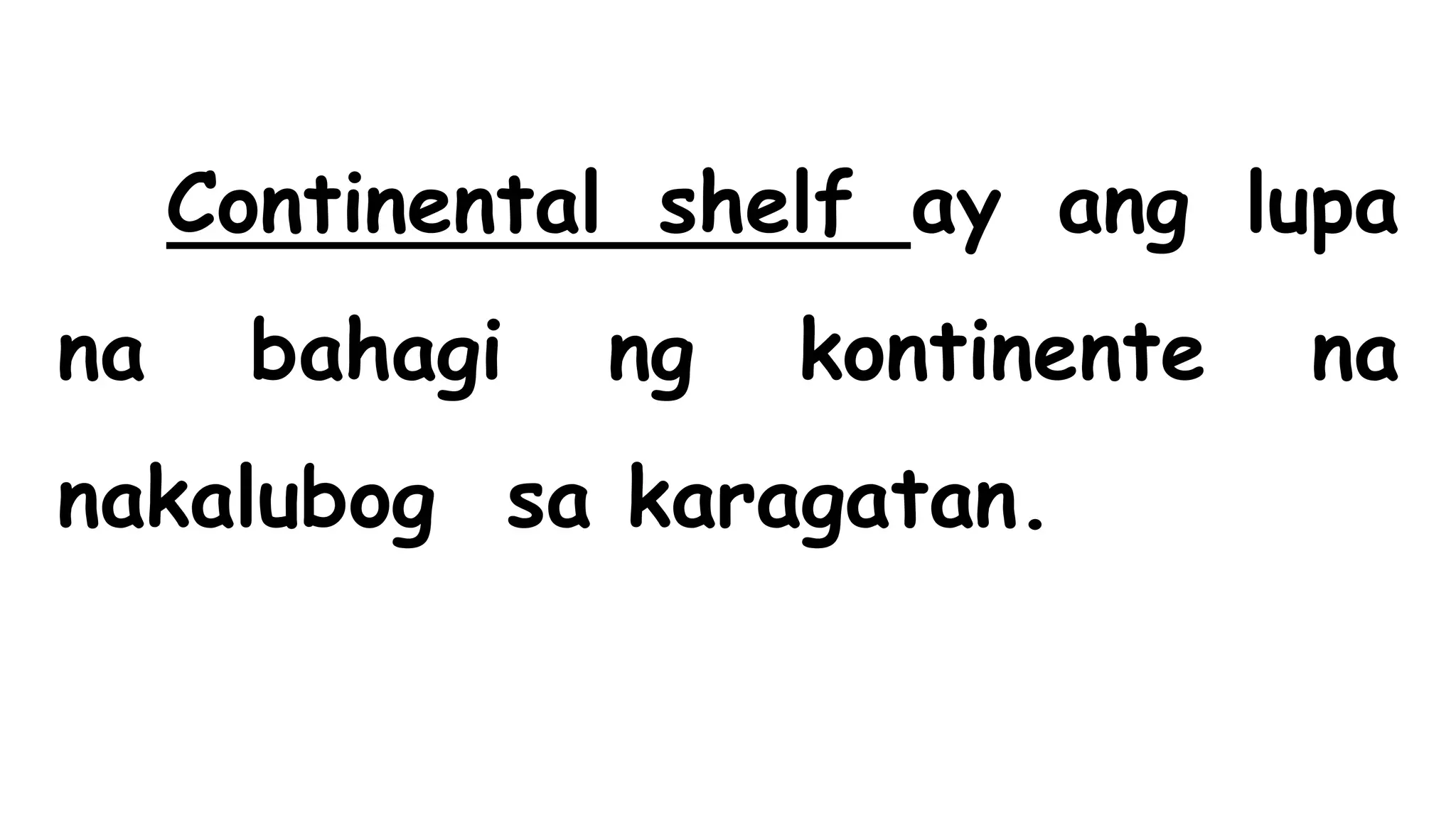 Teoryang continental drift PPT