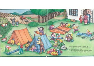 Teo va de campamento