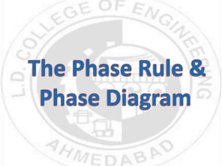 Phase Rulle phase rule & phase diagram | PPTX