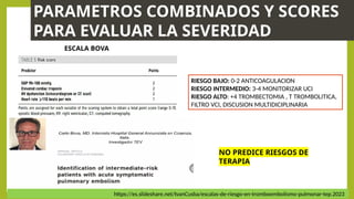 Tromboembolismo pulmonar diagnostico y tratamiento | PPTX