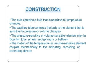 Temp Instrument Element Types Temperature Measurement Instruments.pptx