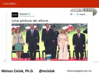 Influenciadigital.com.mxMoises Cielak, Ph.D. @mcielak
COLORES…
 