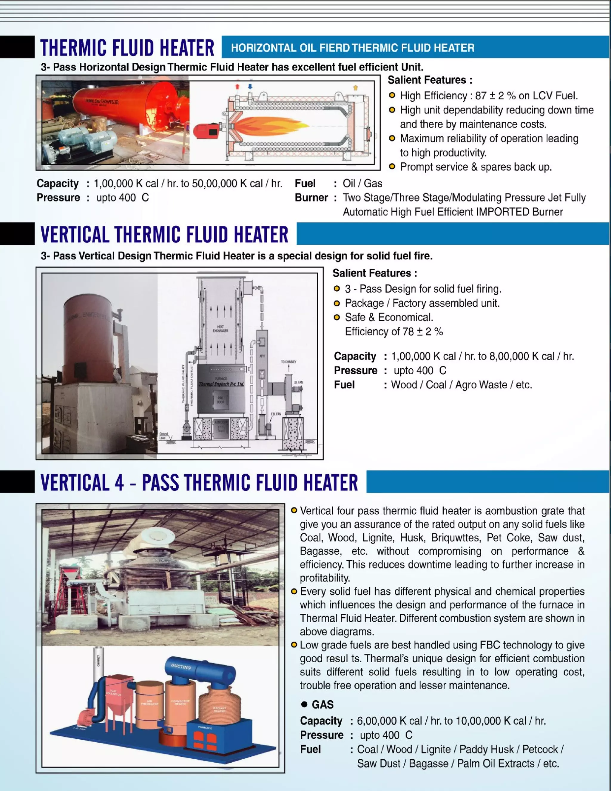 Thermal Engitech Pvt. Ltd. Catalog PDF