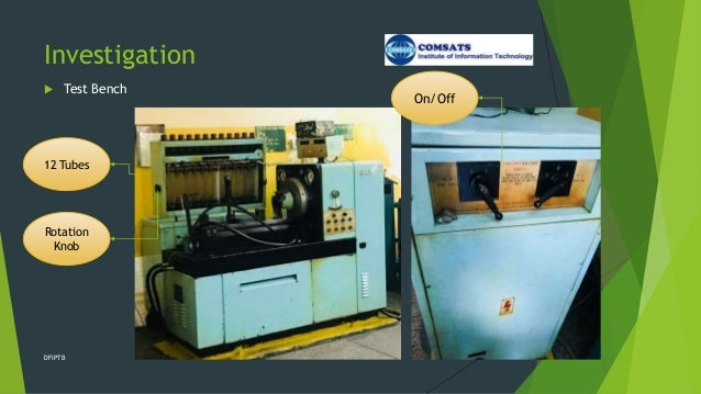 Digitization Of Fuel Injection Pump Test Bench