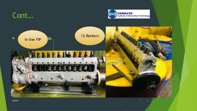 Digitization Of Fuel Injection Pump Test Bench