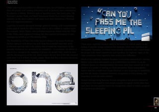 Design problems 
Typography 
17 
Other topics such as justified vs unjustified type, use of hyphens, and proper 
fonts for people with reading difficulties such as dyslexia, have continued to 
be subjects of debate. Websites such as hgredbes.com, ban comic sans, UK 
National Literacy Trust, and Mark Simsonson Studio have raised debating 
opinions on the above subjects and many more each presenting a thorough 
and well-organized position. 
Legibility is usually measured through speed of reading, with comprehension 
scores used to check for effectiveness (that is, not a rushed or careless read). 
For example, Miles Tinker, who published numerous studies from the 1930s 
to the 1960s, used a speed of reading test that required participants to spot 
incongruous words as an effectiveness filter. 
The Readability of Print Unit at the Royal College of Art under Professor 
Herbert Spencer with Brian Coe and Linda Reynoldsdid important work 
in this area and was one of the centres that revealed the importance of the 
saccadic rhythm of eye movement for readability—in particular, the ability to 
take in (i.e., recognise the meaning of groups of) around three words at once 
and the physiognomy of the eye, which means the eye tires if the line required 
more than 3 or 4 of these saccadic jumps. More than this is found to introduce 
strain and errors in reading (e.g. Doubling). 
These days, legibility research tends to be limited to critical issues, or the 
testing of specific design solutions (for example, when new typefaces are 
developed). Examples of critical issues include typefaces (also called fonts) 
for people with visual impairment, and typefaces for highway signs, or for 
other conditions where legibility may make a key difference. 
Much of the legibility research literature is somewhat atheoretical—various 
factors were tested individually or in combination (inevitably so, as the 
different factors are interdependent), but many tests were carried out in the 
absence of a model of reading or visual perception. Some typographers 
believe that the overall word shape (Bouma) is very important in readability, 
and that the theory of parallel letterwise recognition is either wrong, less 
important, or not the entire picture. 
Studies distinguishing between Bouma recognition and parallel letterwise 
recognition with regard to how people actually recognize words when they 
read, have favored parallel letterwise recognition, which is widely accepted 
by cognitive psychologists. 
 
