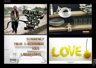 Design problems 
Typography 
41 
 