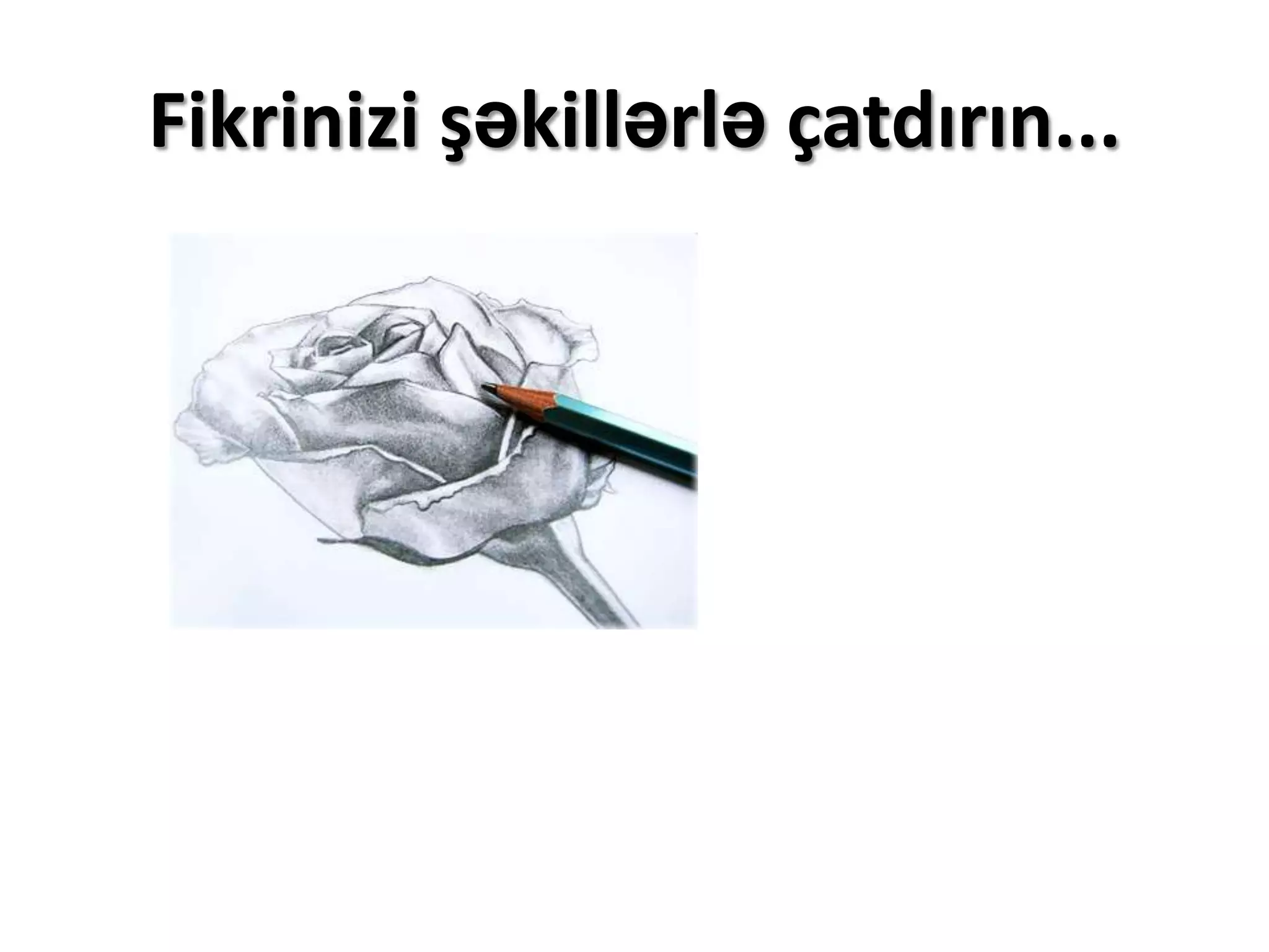 Fikrinizi şəkillərlə çatdırın...
 