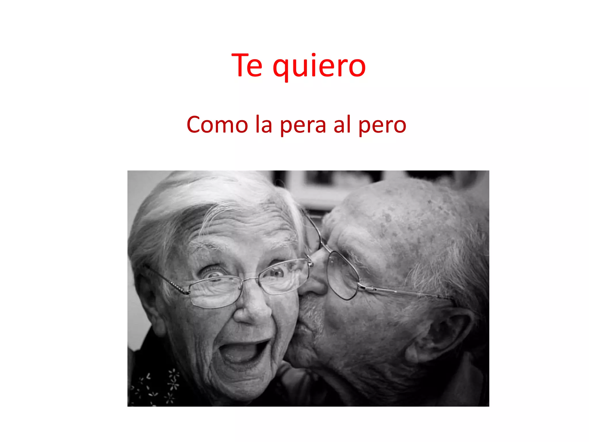 Te quiero PPT