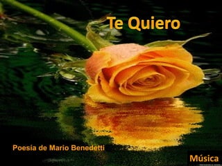 Música Poesía de Mario Benedetti 