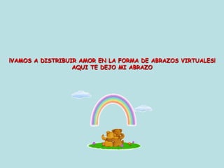  Y eso que apenas ha comenzado la guerra de abrazos