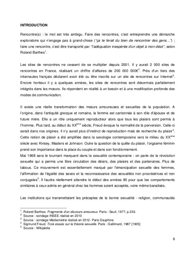 Meilleures introductions pour les sites de rencontres