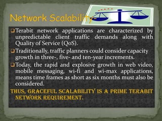 Terabit Network- Tbps Network | PPTX | Internet | Computing