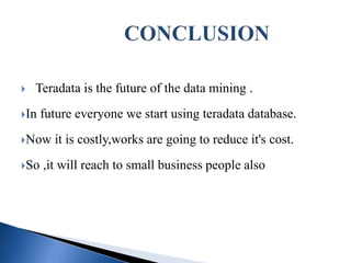 Teradata | PPTX