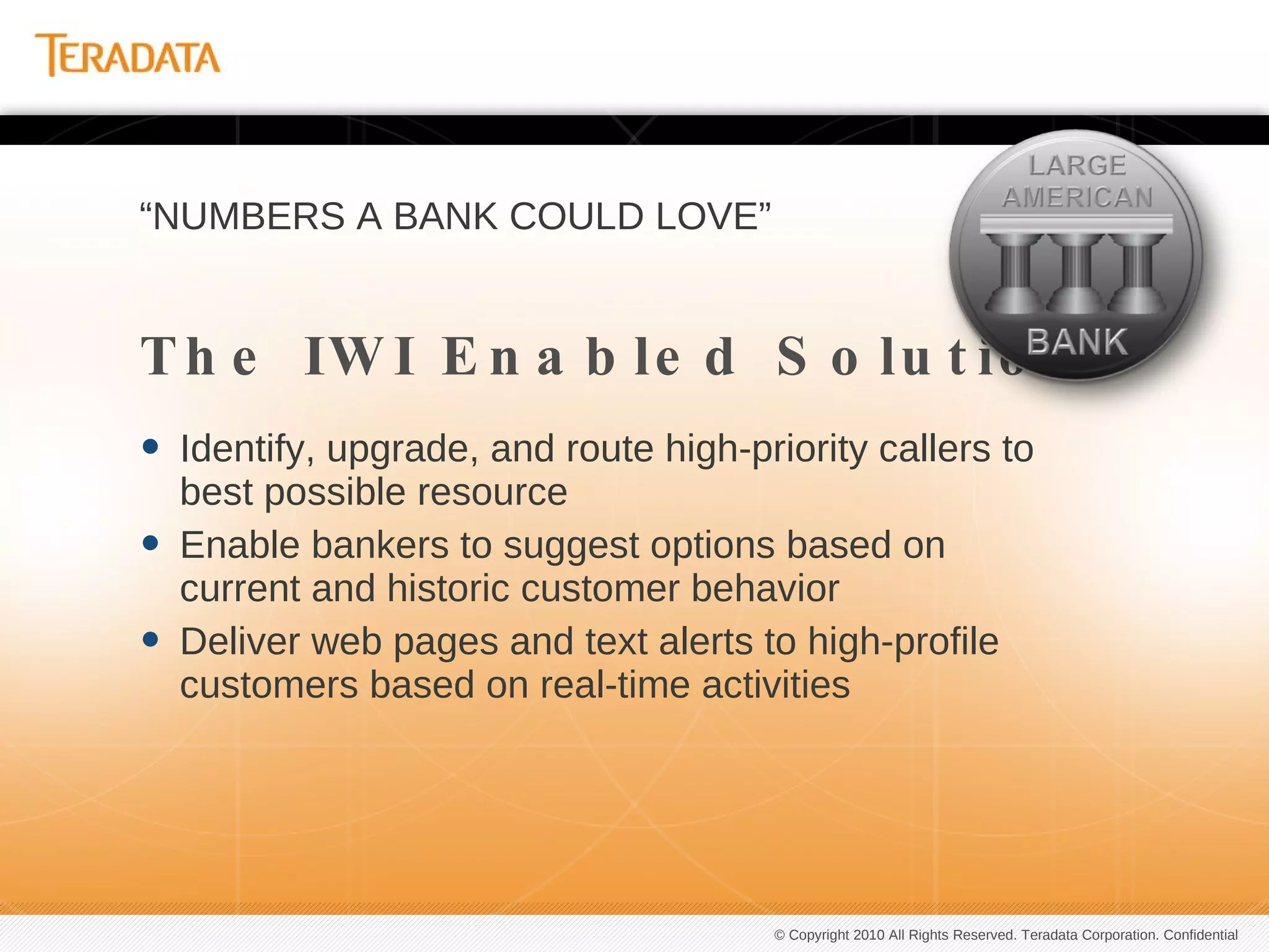 Enable Online and Offline marketers to work from the same data – enabling better informed decisions