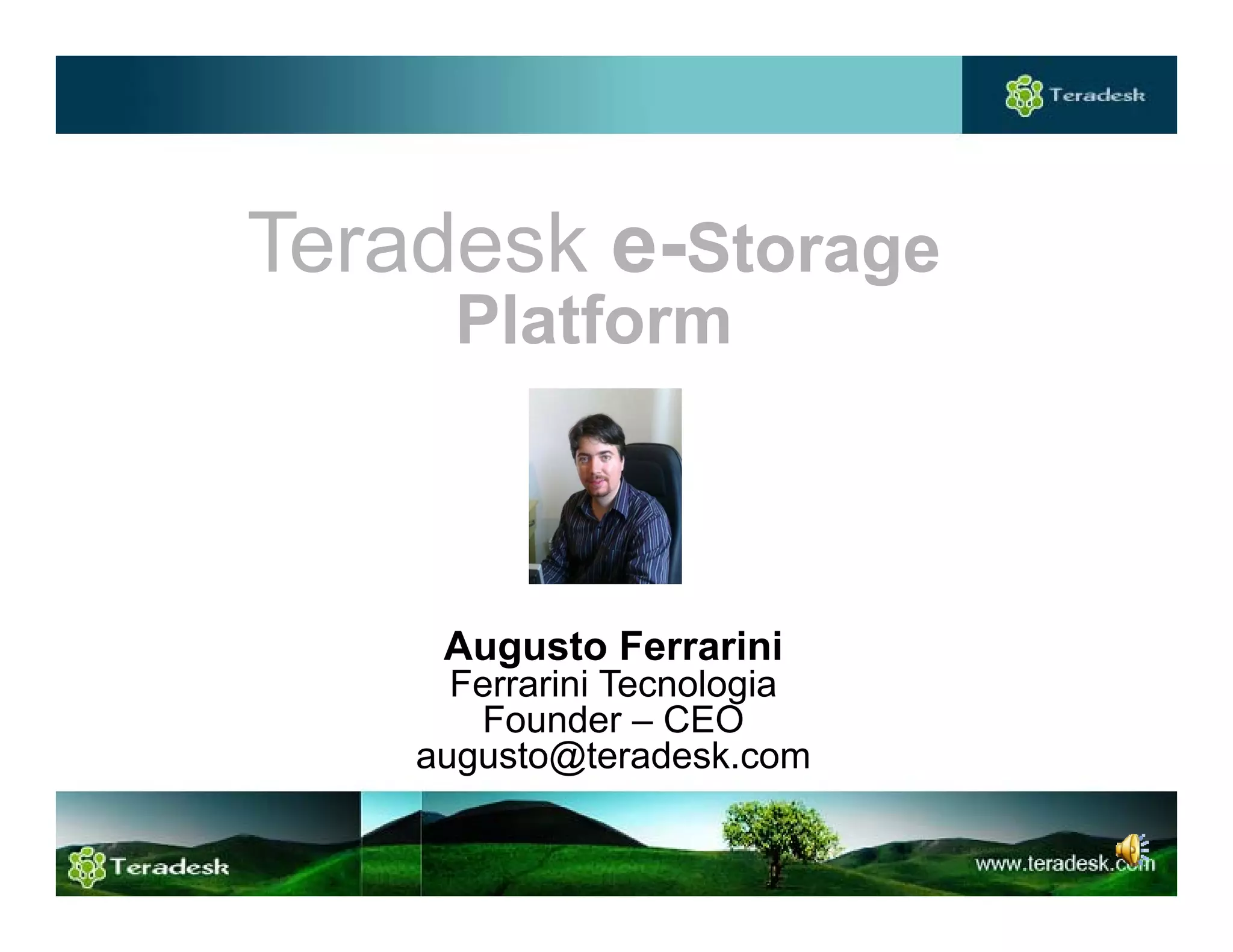 Teradesk Mobile Expert Augusto Ferrarini