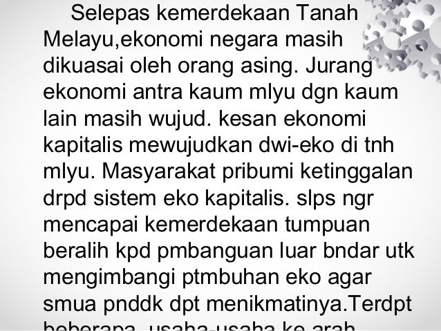 Terangkan usaha pembangunan Rancangan Pembangunan lima tahun