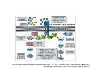 Illustrating the Role of Targeted Therapy in Non-Small Cell Lung Carcinoma: Two Case Scenarios CME David S.
Ettinger, MD Faculty and Disclosures CME Released: 05/31/2012

 