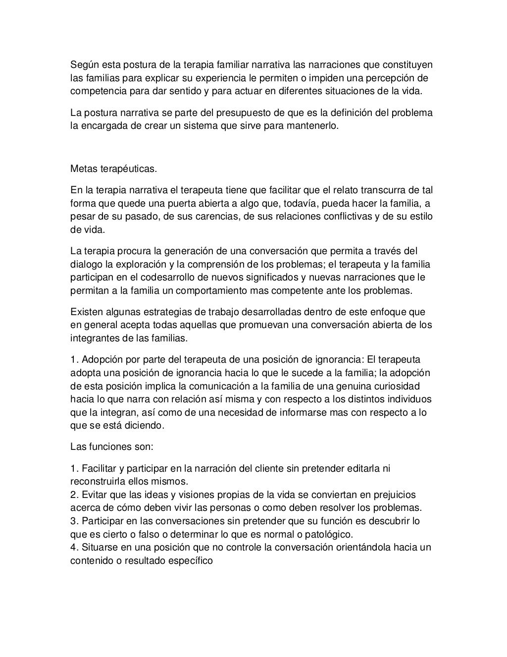 Terapia centrada en soluciones, enfoque estructural, grupo