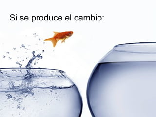 Si se produce el cambio:
 
