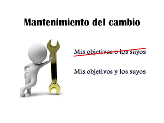 Mantenimiento del cambio
 