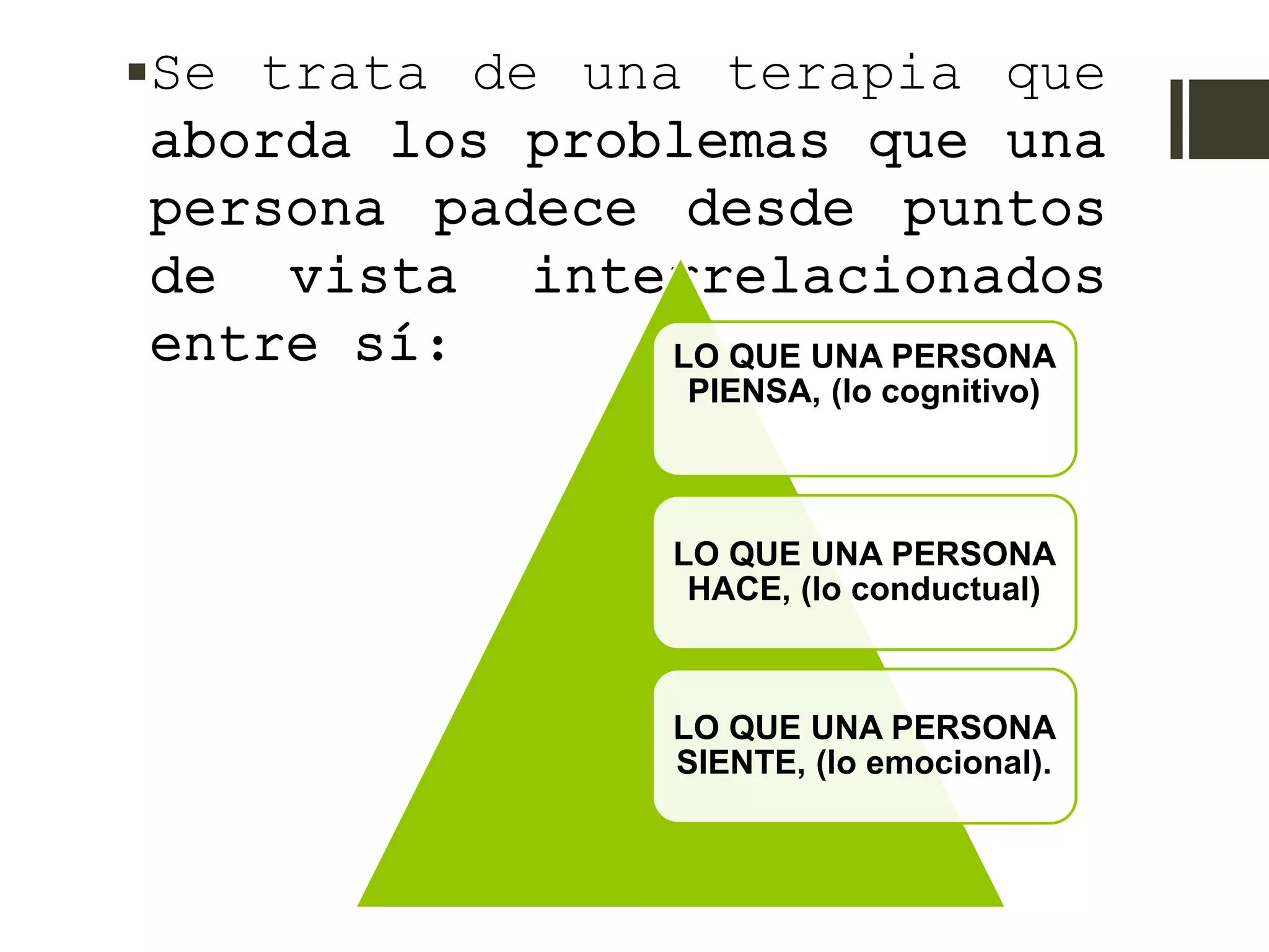 Terapia cognitivo conductual | PPT