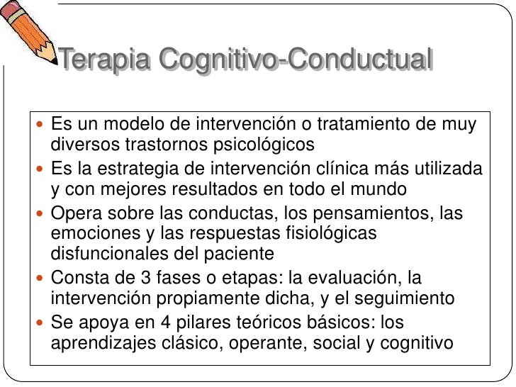 Terapia cognitivo conductual 2