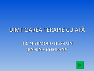 DR. MAHMOUD HUSSAIN IBN SINA COMPANY 