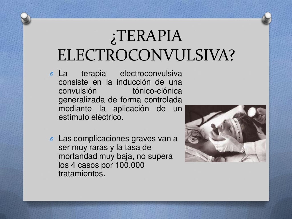 Terapia electroconvulsiva