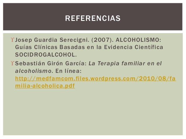 El tratamiento contra el alcoholismo en los malecones las canoas las revocaciones