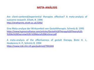 OTRAS PUBLICACIONES
Terapia Gestalt
A Randomized Controlled Clinical Trial of Dialogical Exposure Therapy
versus Cognitive...