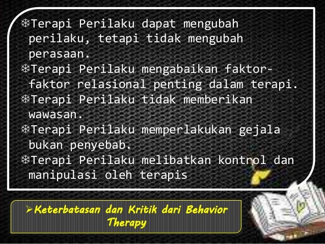 Terapi behavior