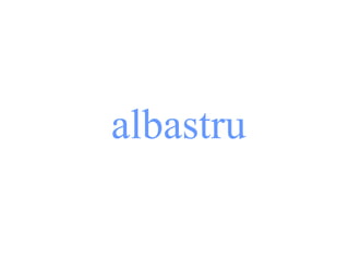 albastru 