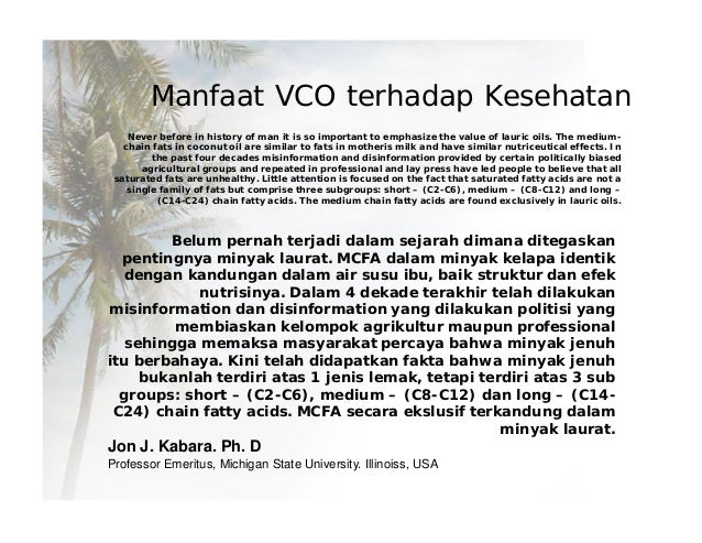 Manfaat VCO Yang Luar Biasa Bagi Kesehatan dan Kecantikan | Vico ...